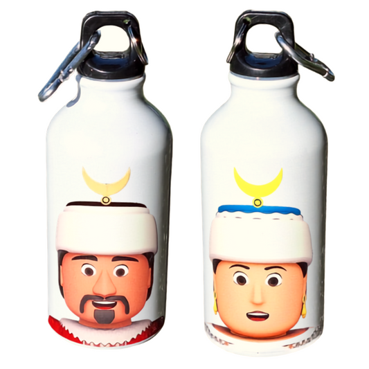 Botella de agua de los gigantes