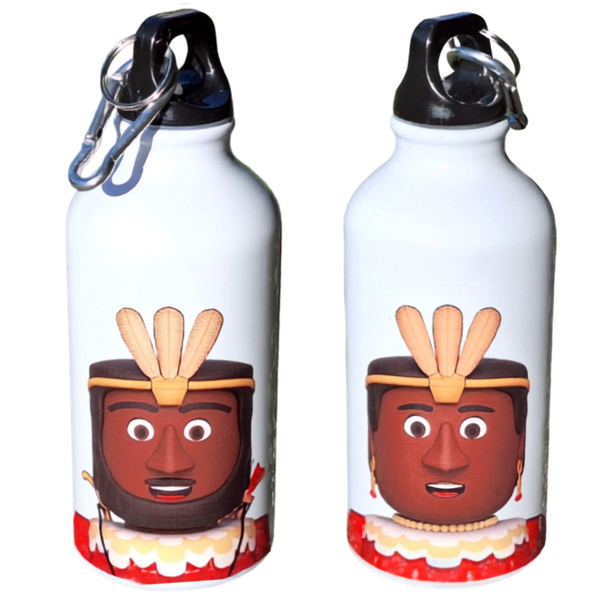 Botella de agua de los gigantes